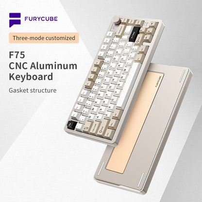 FURYCUBE F75 ALUMINUM MECHANICAL KEYBOARD