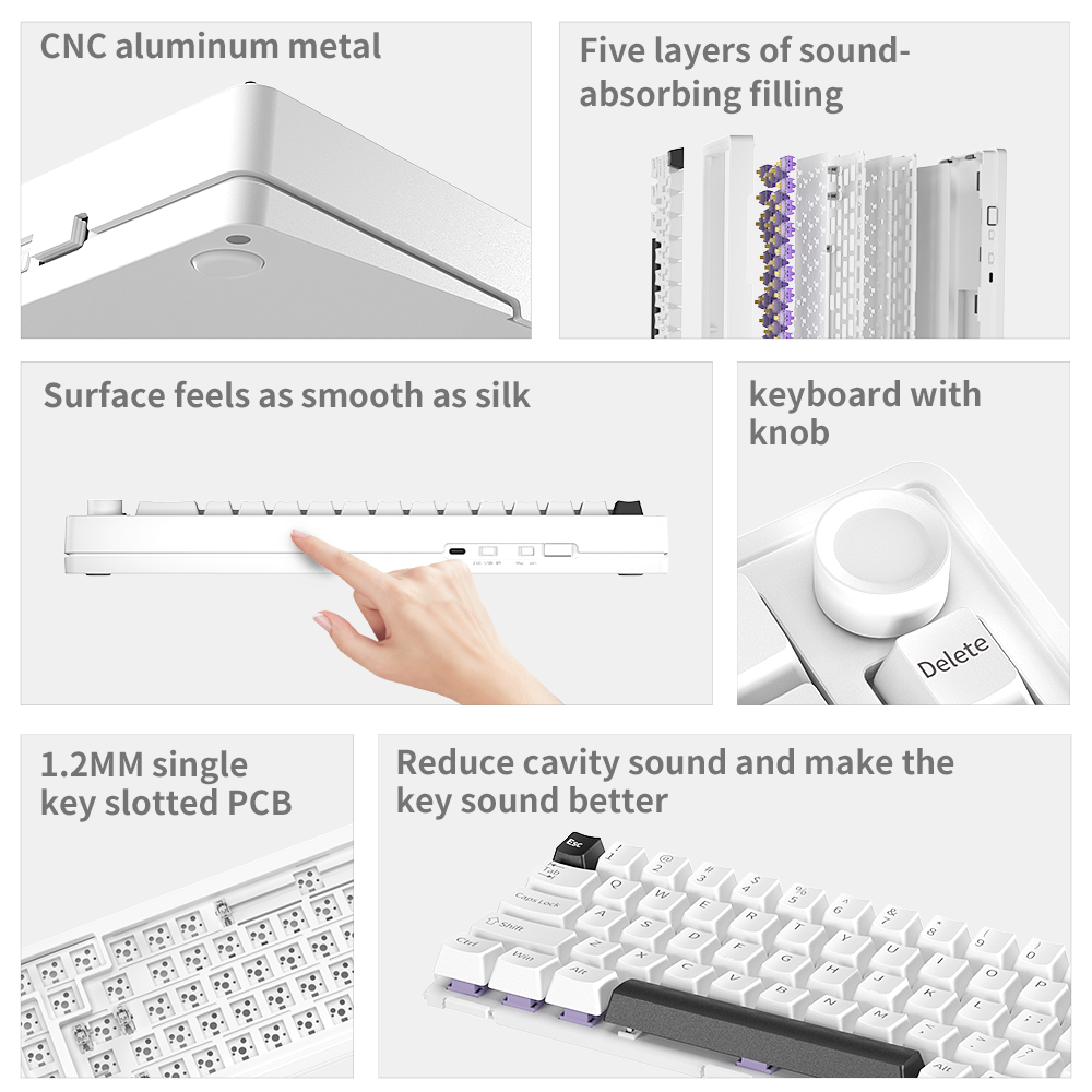 E68 ALUMINUM MECHANICAL KEYBOARD