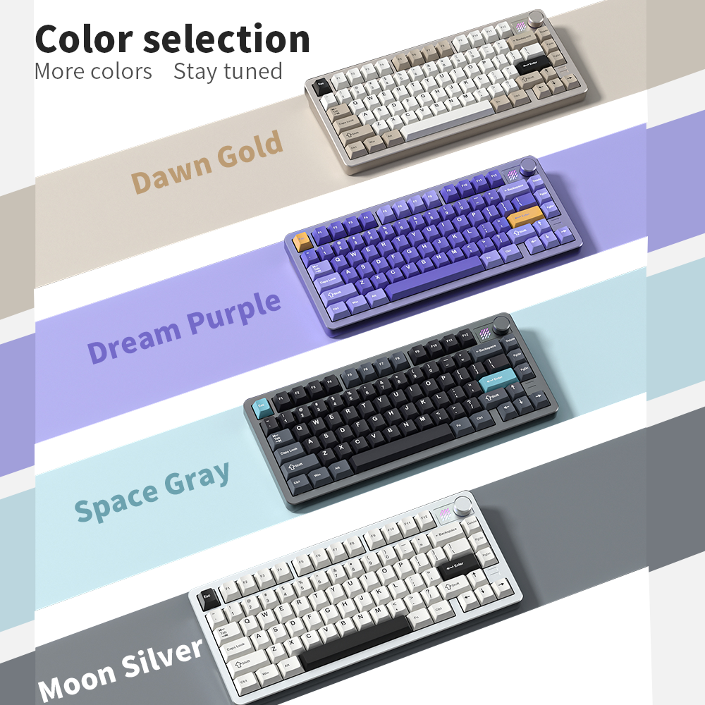 FURYCUBE F75 ALUMINUM MECHANICAL KEYBOARD