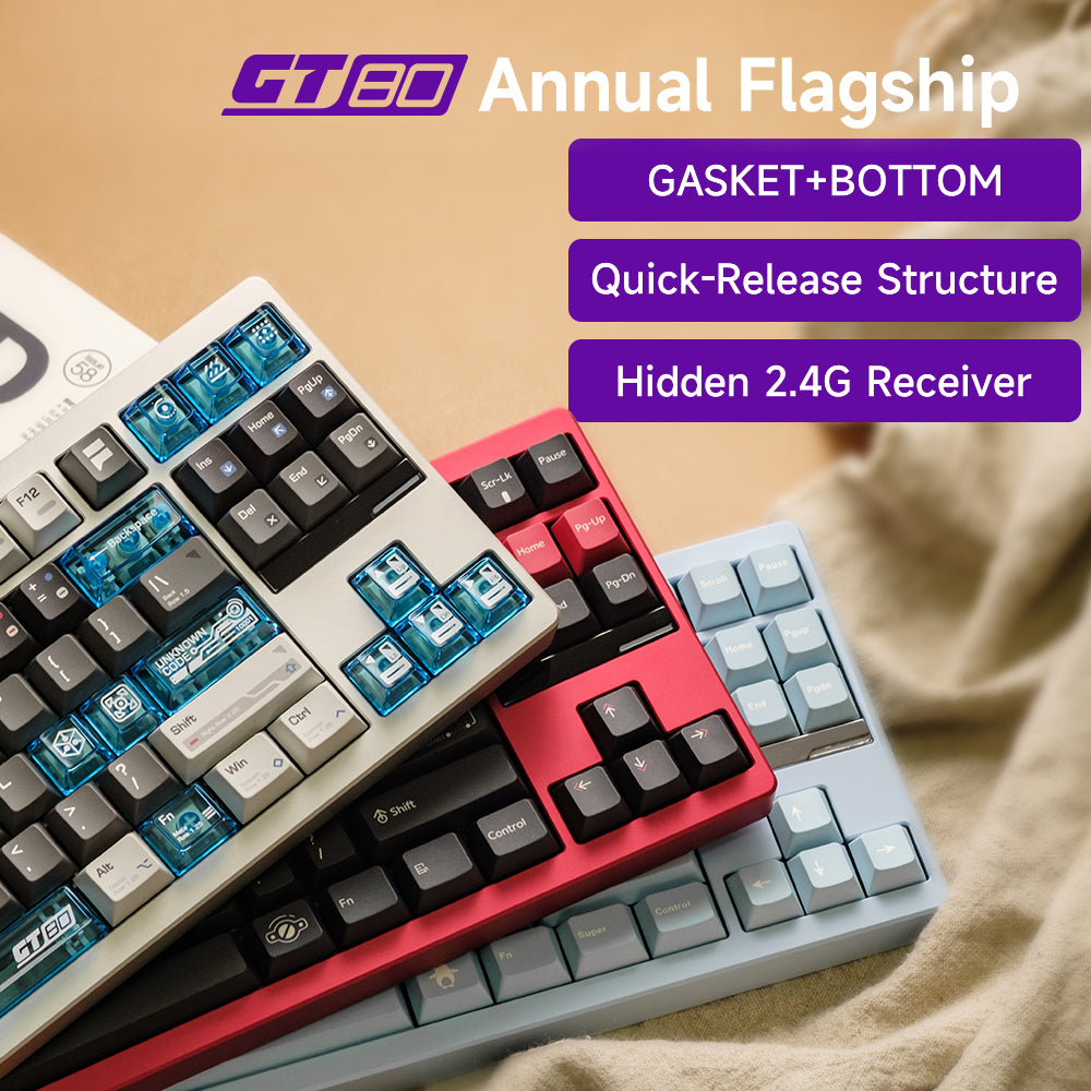 GT80 3-MODE MECHANICAL KEYBOARD