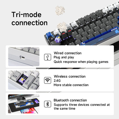 GT80 3-MODE MECHANICAL KEYBOARD